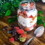 Berry Greek Yogurt Parfait with Granola